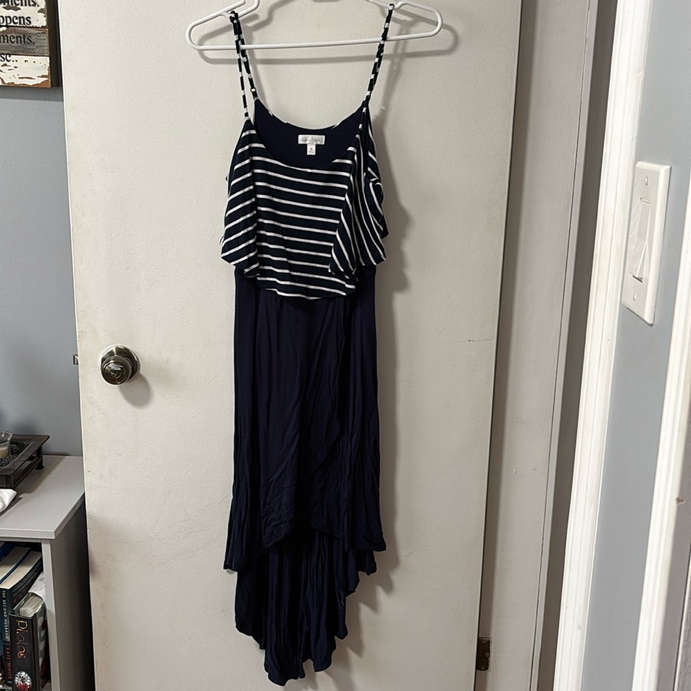 Navy blue dress